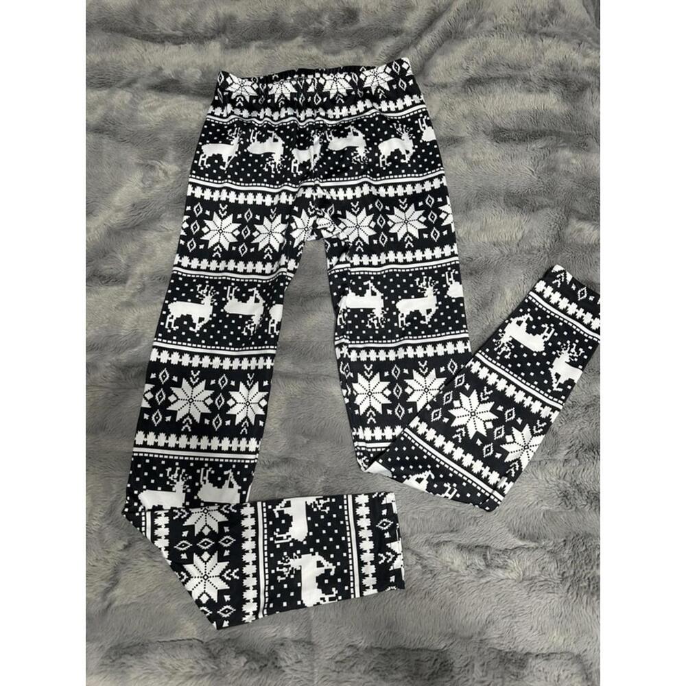 Step into Enchantment: Reindeer Wonderland Leggings